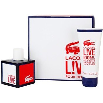 Lacoste Live Male EDT 100 ml + sprchový gel 100 ml dárková sada