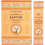 Ayurvedic Kasturi indické vonné tyčinky 15 ks – Zboží Mobilmania