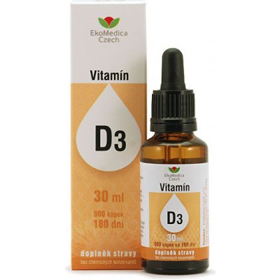 EkoMedica Czech Vitamín D3 v kapkách 30 ml