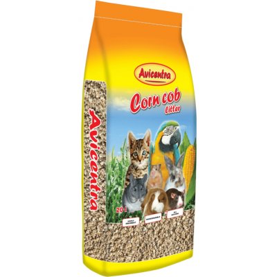 AVICENTRA kukuřičná podestýlka jemná 10l – HobbyKompas.cz