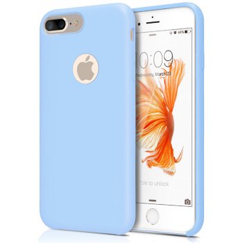 Pouzdro XOOMZ Original Silicone iPhone 7 Plus světle modré