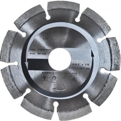 DWT Diamantový segmentovaný kotouč 115 mm (abrazivní materiály) – Hledejceny.cz