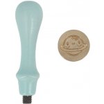 mintopia Pečetidlo mosazné průměr 25mm + dřevěná rukojeť - planeta – Zboží Dáma