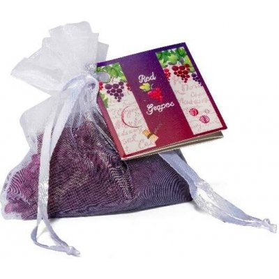 Boles d´olor vonný sáček organza 7 x 7,5 x 3 cm Red Grapes – Hledejceny.cz