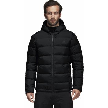 adidas Prošívané bunda Helionic Hooded Down černá od 3 469 Kč - Heureka.cz