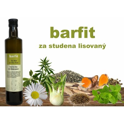 Barfit za studena lisovaný olej konopný+chia sem.500 ml – Hledejceny.cz