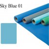 Foto pozadí Fomei papírové pozadí 2,72 × 11 m Sky Blue