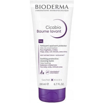 Bioderma zklidňující a ochranný čistící balzám Cicabio 200 ml – Hledejceny.cz