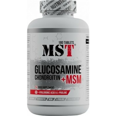 MST Nutrition Glucosamine + Chondroitin + MSM 90 tablet – Hledejceny.cz