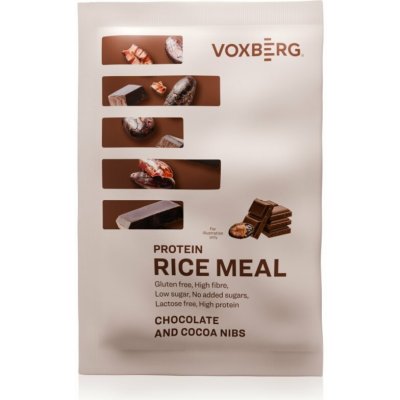 Voxberg Protein Rice Meal rýžová kaše s proteinem 60 g – Zboží Dáma
