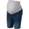 Těhotenské kalhoty Esmara dámské těhotenské šortky tmavě modrá