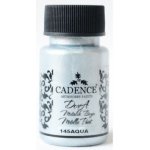 Akrylová barva Cadence DORA metalic 50 ml stříbrnomodrá – Zboží Mobilmania