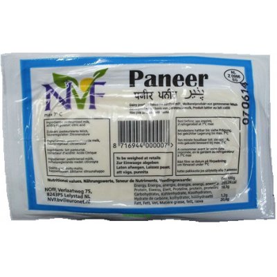 Indický sýr Paneer 400 g – Hledejceny.cz