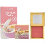 Benefit Shellie Blush Cheek It Twice Warm Seashell-Pink : tvářenka 2 x 6 g – Sleviste.cz