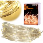 KIK KX5254 Světelný řetěz na baterie 50 LED teplá bílá 5 m – Zboží Dáma