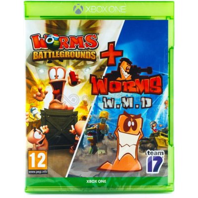 Worms Battlegrounds + Worms W.M.D. – Zboží Mobilmania
