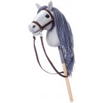 Kůň na tyči hobby horse HOPPIHORSE velikost A4 šedý – Sleviste.cz