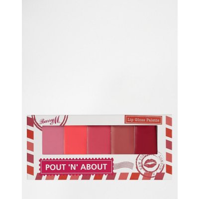 Barry M 5 lesků na rty Pout 'n' O Lip Palette LGP 1 – Hledejceny.cz