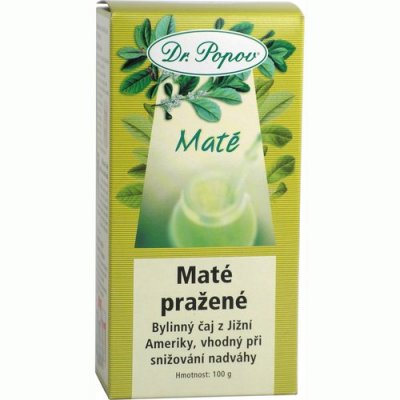 Dr.Popov Čaj Pražené maté MEKKA 100 g