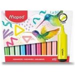 Maped Fluo Peps zvýrazňovač 12ks – Zboží Živě
