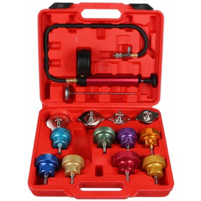 SIXTOL Sada pro testování chladícího systému MECHANIC COOLING TESTER 14, 0-2,5bar, 14ks – Zboží Dáma