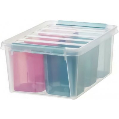 Smartstore Úložný box Classic 14 l s 6 barevnými vložkami – Zbozi.Blesk.cz