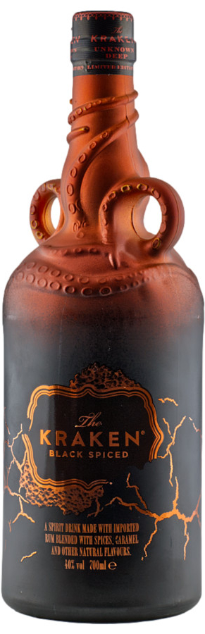 The Kraken Black Spiced Uknown Deep Limited Edition 40% 0,7 l (holá láhev)