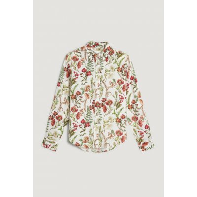 GANT REG FLORAL PRINT COT VOILE SHIRT CREAM – Zboží Dáma