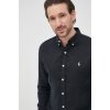 Pánská Košile Polo Ralph Lauren pánská plátěná košile slim s límečkem button-down 710829443011 tmavomodrá