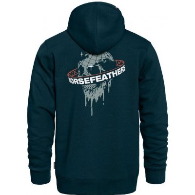 Horsefeathers mikina ORBIT černá – Sleviste.cz