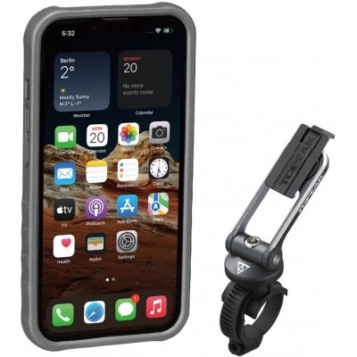 Pouzdro TOPEAK RIDECASE iPhone 12 Mini /šedá – Zboží Mobilmania