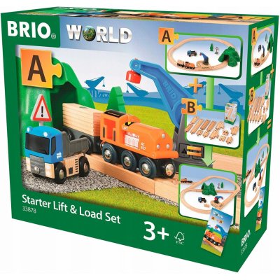 Brio 33878 Vláčkodráha startovací sada nákladní vlak – Zboží Mobilmania