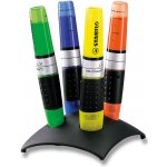 Stabilo Luminator 7104-2 4 ks deskset žlutá zelená modrá oranžová – Zboží Mobilmania