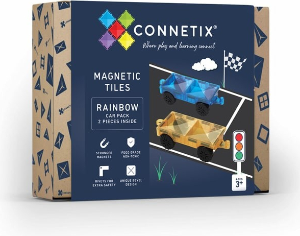 Connetix Magnetická stavebnice Podvozky 2ks