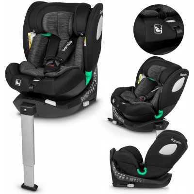 Lionelo BRAAM I-size 2023 black carbon – Zboží Mobilmania