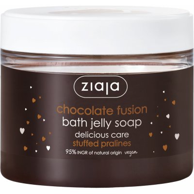 Ziaja Chocolate Mix Bath Jelly Soap mycí želé 260 ml – Zboží Dáma