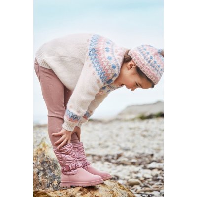 Mayoral Kalhoty natahovací s kamínky starorůžové – Zboží Dáma