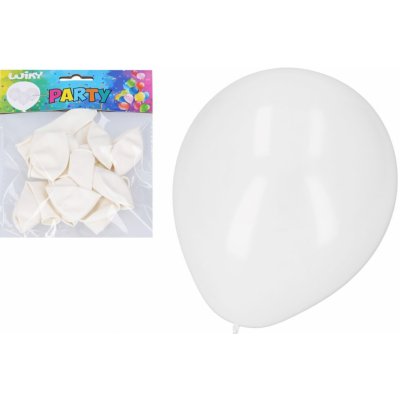 Wiky Balónek nafukovací 30 cm bílý – Zbozi.Blesk.cz