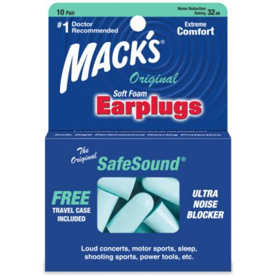 Mack's Original Soft špunty do uší 10 párů – Zboží Dáma