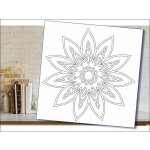 Radost v písku Šablona na pískování mandala 15 210 x 210 mm – Hledejceny.cz
