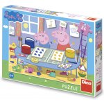 DINO Peppa Pig Výtvarník 24 dílků – Hledejceny.cz