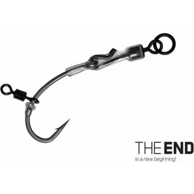 Delphin Hotová montáž THE END Ronnie Rig vel.4 4 ks – HobbyKompas.cz