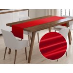 Biante satén běhoun polyesterový Satén LUX-013 Červený 45x180 cm – Zboží Mobilmania