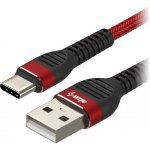 AlzaPower APW-CBTC0081R CompactCore USB-A to USB-C, 1m, červený – Sleviste.cz