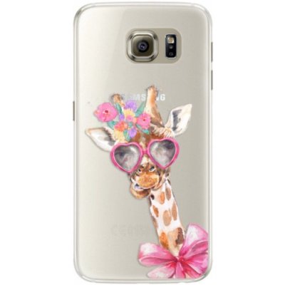 iSaprio Lady Giraffe Samsung Galaxy S6 Edge