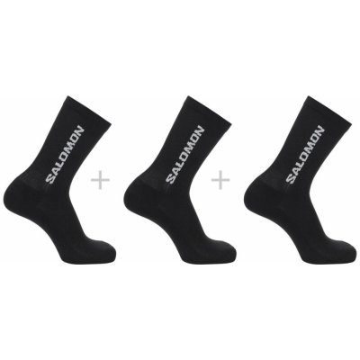 Salomon Everyday Crew 3-Pack LC2086100 black/black/black – Zboží Dáma
