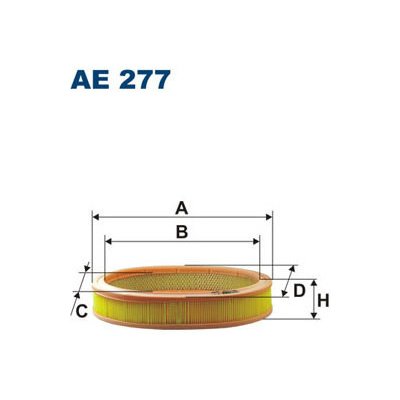 Vzduchový filtr FILTRON AE 277 – Hledejceny.cz