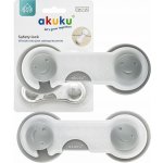 Akuku A0649 zámek na skříňky šedý 9 cm – Sleviste.cz