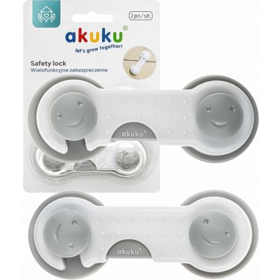 Akuku A0649 zámek na skříňky šedý 9 cm – Sleviste.cz