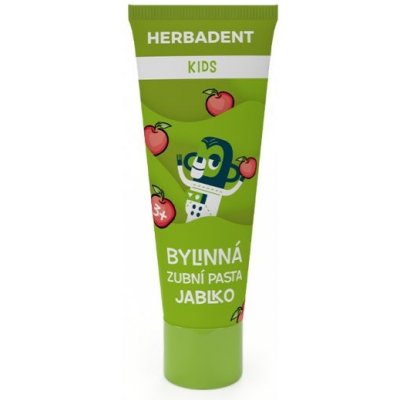 HERBADENT KIDS Bylinná zubní pasta JABLKO 75 g – Hledejceny.cz